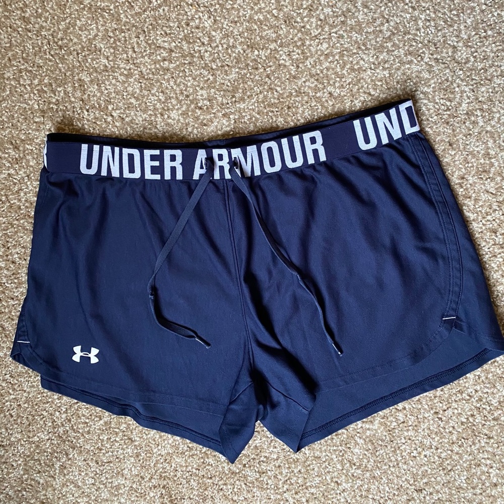 Navy Under Armor Shorts